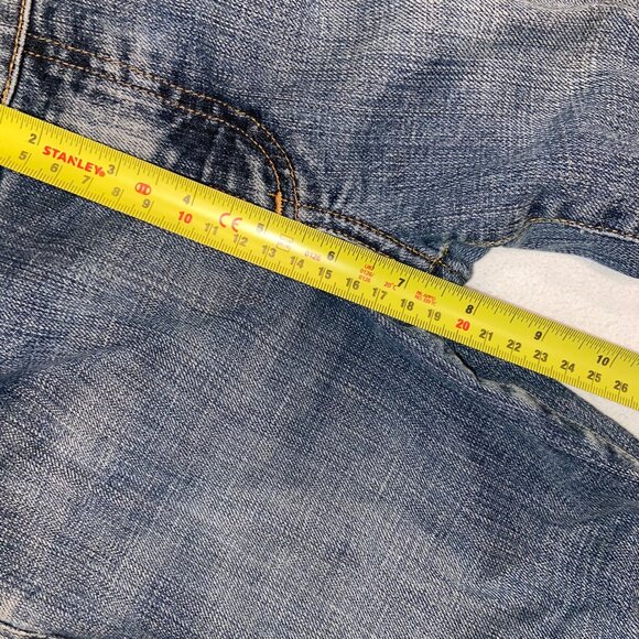 AG Adriano Goldschmied Angel Jeans 27R Y2K Vintage - Picture 7 of 8